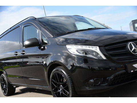 Mercedes-Benz Vito 116 CDI L2 Black Edition Camera, Cruise, Carplay, LED, 164pk, Stoelverwarming, Standkachel, Automaat, Multimedia, Uniek!