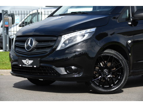 Mercedes-Benz Vito 116 CDI L2 Black Edition Camera, Cruise, Carplay, LED, 164pk, Stoelverwarming, Standkachel, Automaat, Multimedia, Uniek!
