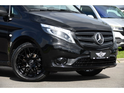 Mercedes-Benz Vito 116 CDI L2 Black Edition Camera, Cruise, Carplay, LED, 164pk, Stoelverwarming, Standkachel, Automaat, Multimedia, Uniek!
