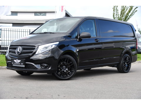 Mercedes-Benz Vito 116 CDI L2 Black Edition Camera, Cruise, Carplay, LED, 164pk, Stoelverwarming, Standkachel, Automaat, Multimedia, Uniek!