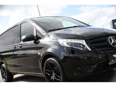 Mercedes-Benz Vito 116 CDI L2 Black Edition Camera, Cruise, Carplay, LED, 164pk, Stoelverwarming, Standkachel, Automaat, Multimedia, Uniek!