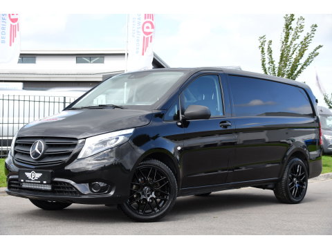 Mercedes-Benz Vito 116 CDI L2 Black Edition Camera, Cruise, Carplay, LED, 164pk, Stoelverwarming, Standkachel, Automaat, Multimedia, Uniek!