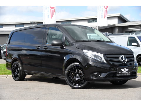 Mercedes-Benz Vito 116 CDI L2 Black Edition Camera, Cruise, Carplay, LED, 164pk, Stoelverwarming, Standkachel, Automaat, Multimedia, Uniek!