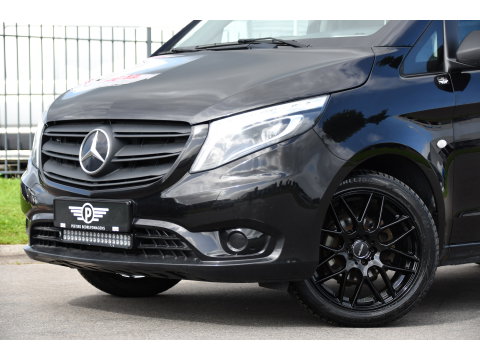 Mercedes-Benz Vito 116 CDI L2 Black Edition Camera, Cruise, Carplay, LED, 164pk, Stoelverwarming, Standkachel, Automaat, Multimedia, Uniek!