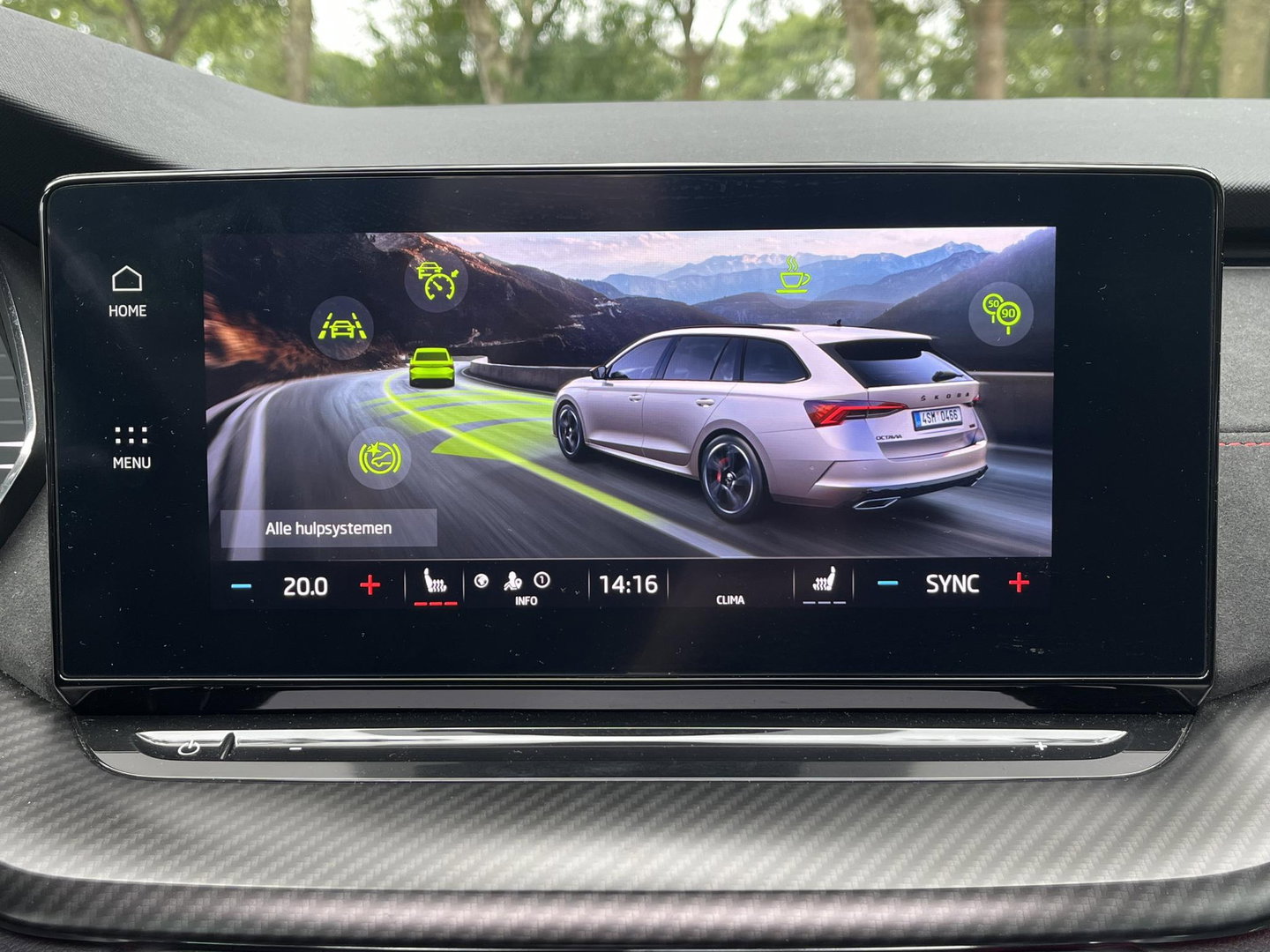 Škoda Octavia Combi 2.0 TSI 245PK RS | PANO | 19" ALTAIR VELGEN | SUNSET | FULL LED