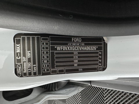 Ford C-MAX 1.5 TDCi Titanium *NAVI-FULL  MAP | COMFORT-SEATS | ECC | KEYLESS | PDC | CRUISE | PRIVACY-GLASS | 16''ALU*