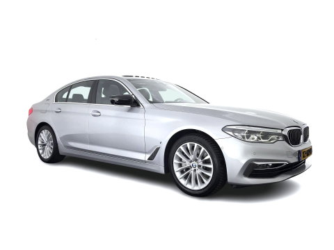 BMW 5 Serie 530e iPerformance High Executive (Plug-in) Aut.*PANO | LEATHER | FULL-LED | TOPVIEW | KEYLESS | HARMAN/KARDON | BLINDSPOT | MEMORY-PACK | HEATED-COMFORTSEATS | DIGI-COCKPIT | AMBIENTLIGHT | NAVI-FULLMAP | 20''ALU*