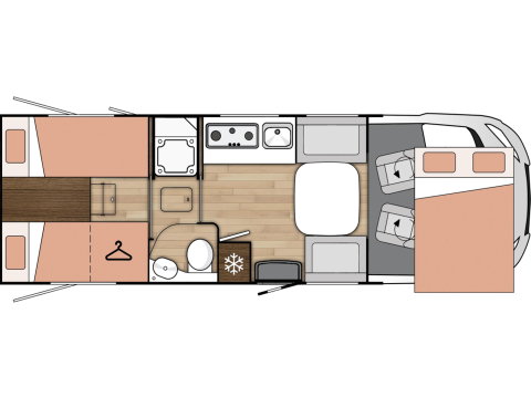 Benimar AMPHITRYON A967 NORTHAUTOKAPP *AUT | CLIMA | CAMERA | UNDERFLOOR HEATING | XENON | SATELLITE | SINGLE BEDS | GARAGE | SOLAR*