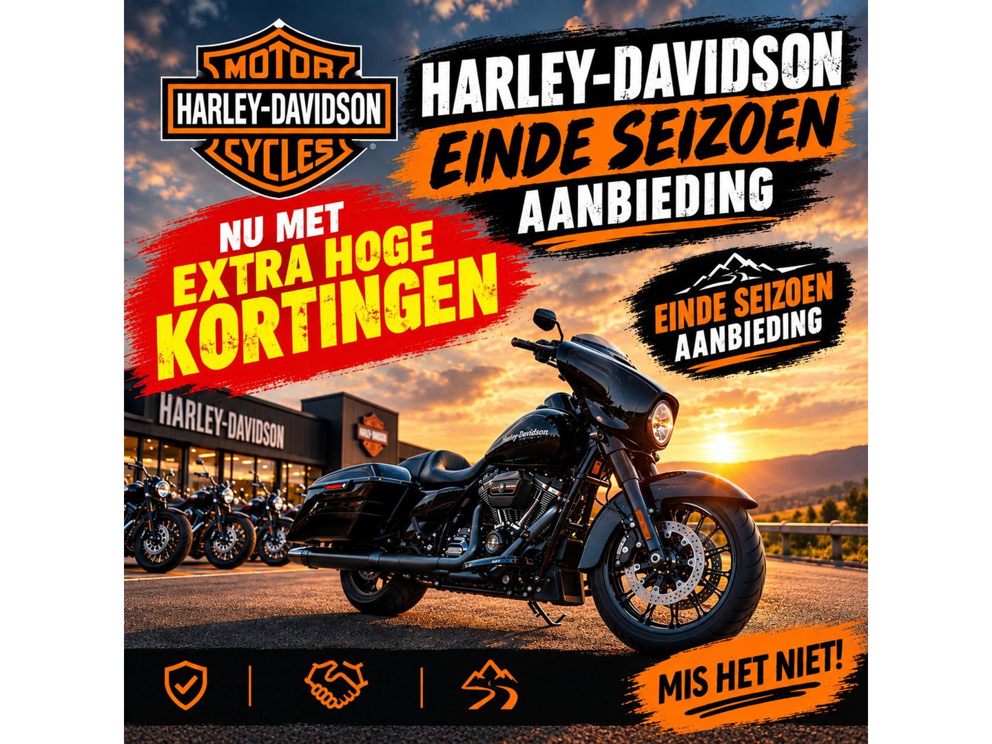 Harley Davidson Road Glide FLTRX Black Out CVO Vance & Hines Roadglide