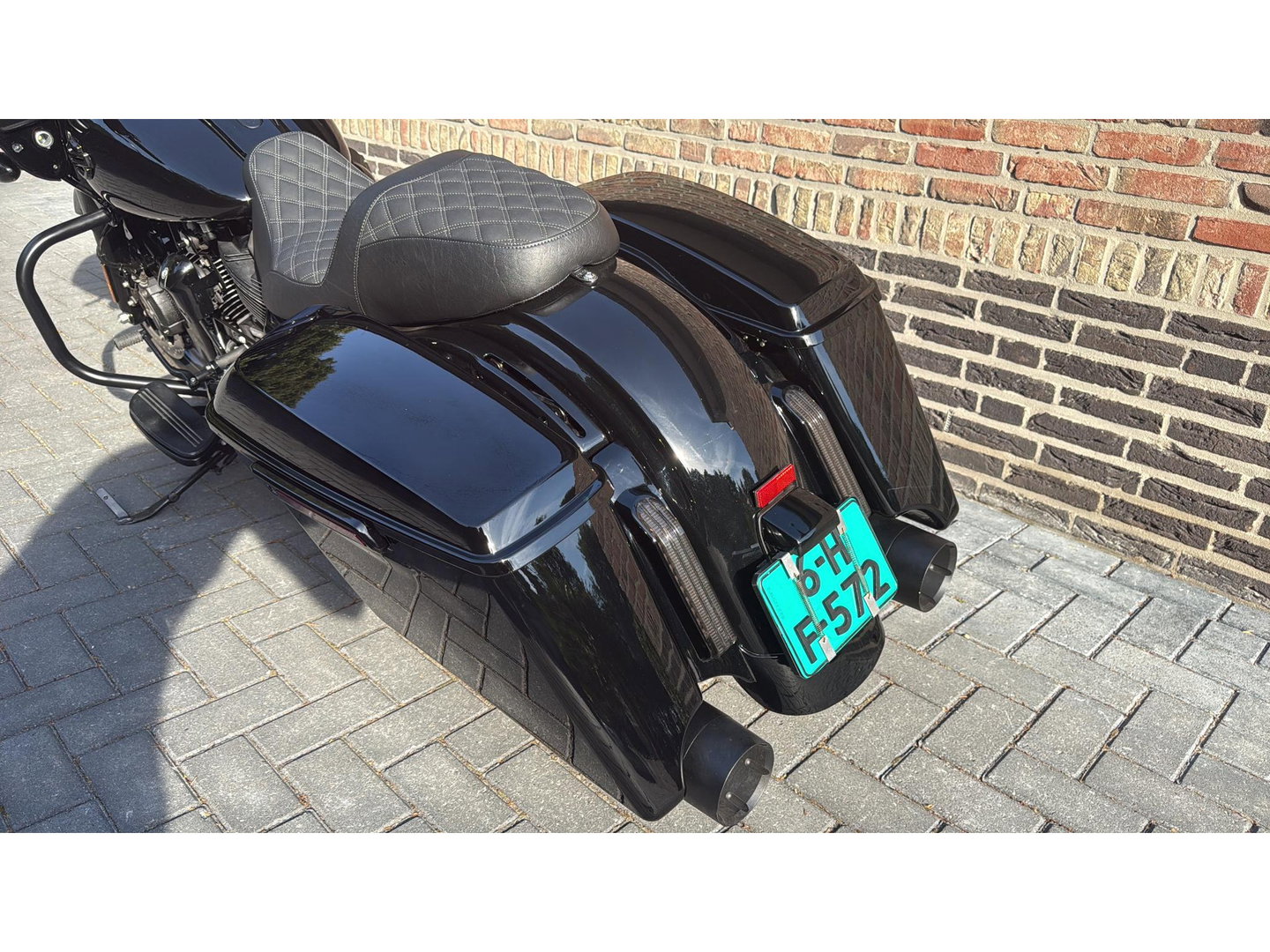Harley Davidson Road Glide FLTRX Black Out CVO Vance & Hines Roadglide