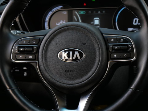 Kia e-Niro 64kWh EXECUTIVELINE/ SCHUIFDAK/ TREKHAAK/ LEER/ SOH 96%