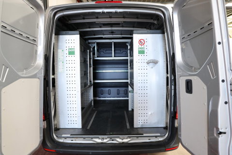 Mercedes-Benz Sprinter 314 2.2 CDI L1H1 AUTOMAAT WERKPLAATSINRICHTING LED