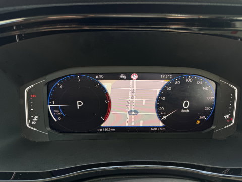 Volkswagen Transporter 2.0 TDI L2H1 30 DC Caravelle Virtual, Adaptieve Cruise, Camera, 2 x Electrische deur, 199pk, LED, Leder, Clima, Stoelverwarming, Carplay, Automaat, Uniek!