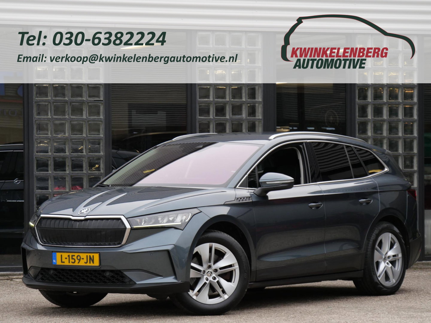 Škoda Enyaq iV 80 LEER/ ADAPTIVE CRUISE/ TREKHAAK/ BLINDSPOT/ ELEKT. STOEL/ SOH 90%