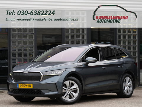 Škoda Enyaq iV 80 LEER/ ADAPTIVE CRUISE/ TREKHAAK/ BLINDSPOT/ ELEKT. STOEL/ SOH 90%