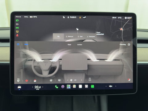 Tesla Model 3 RWD 60 kWh [ 3-Fase-11kW ] {SoH-88%} (INCL-BTW) Aut. *PANO | LEATHER | KEYLESS | FULL-LED | MEMORY-PACK | TOPVIEW | DAB | CARPLAY | DIGI-COCKPIT | LANE-ASSIST | HEATED-COMFORTSEATS | AUTOPILOT | 19"ALU*