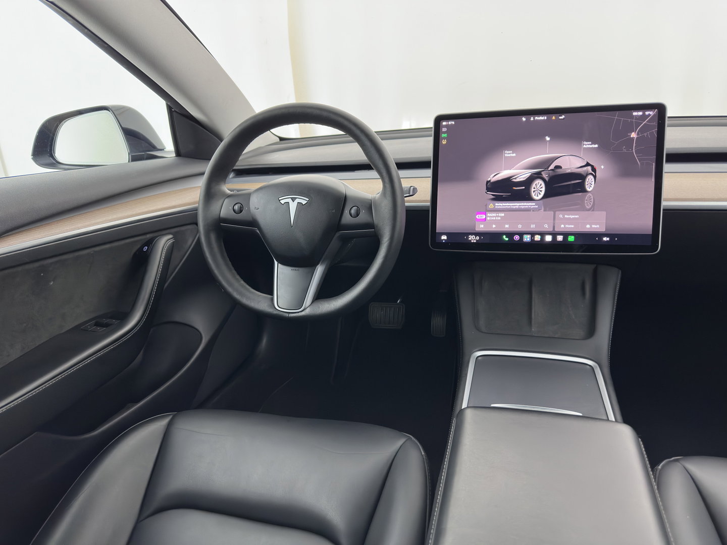 Tesla Model 3 RWD 60 kWh [ 3-Fase-11kW ] {SoH-88%} (INCL-BTW) Aut. *PANO | LEATHER | KEYLESS | FULL-LED | MEMORY-PACK | TOPVIEW | DAB | CARPLAY | DIGI-COCKPIT | LANE-ASSIST | HEATED-COMFORTSEATS | AUTOPILOT | 19"ALU*