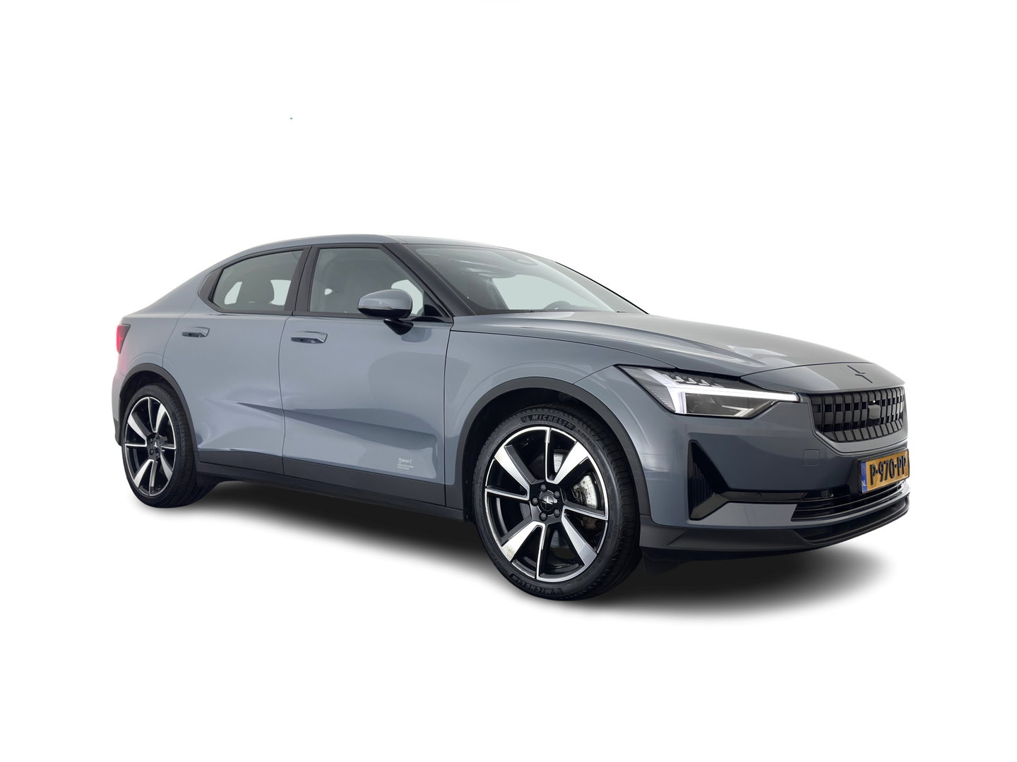 Polestar 2 Long Range Dual Motor 78 kWh [ 3-Fase-11kW] {SOH-88%} (INCL-BTW) Aut. *PANO | FULL-LED | MEMORY-PACK | CAMERA | KEYLESS | LANE-ASSIST | DIGI-COCKPIT | CARPLAY | DAB+ | HEATED-COMFORTSEATS | CRUISE | TOWBAR | 20''ALU*