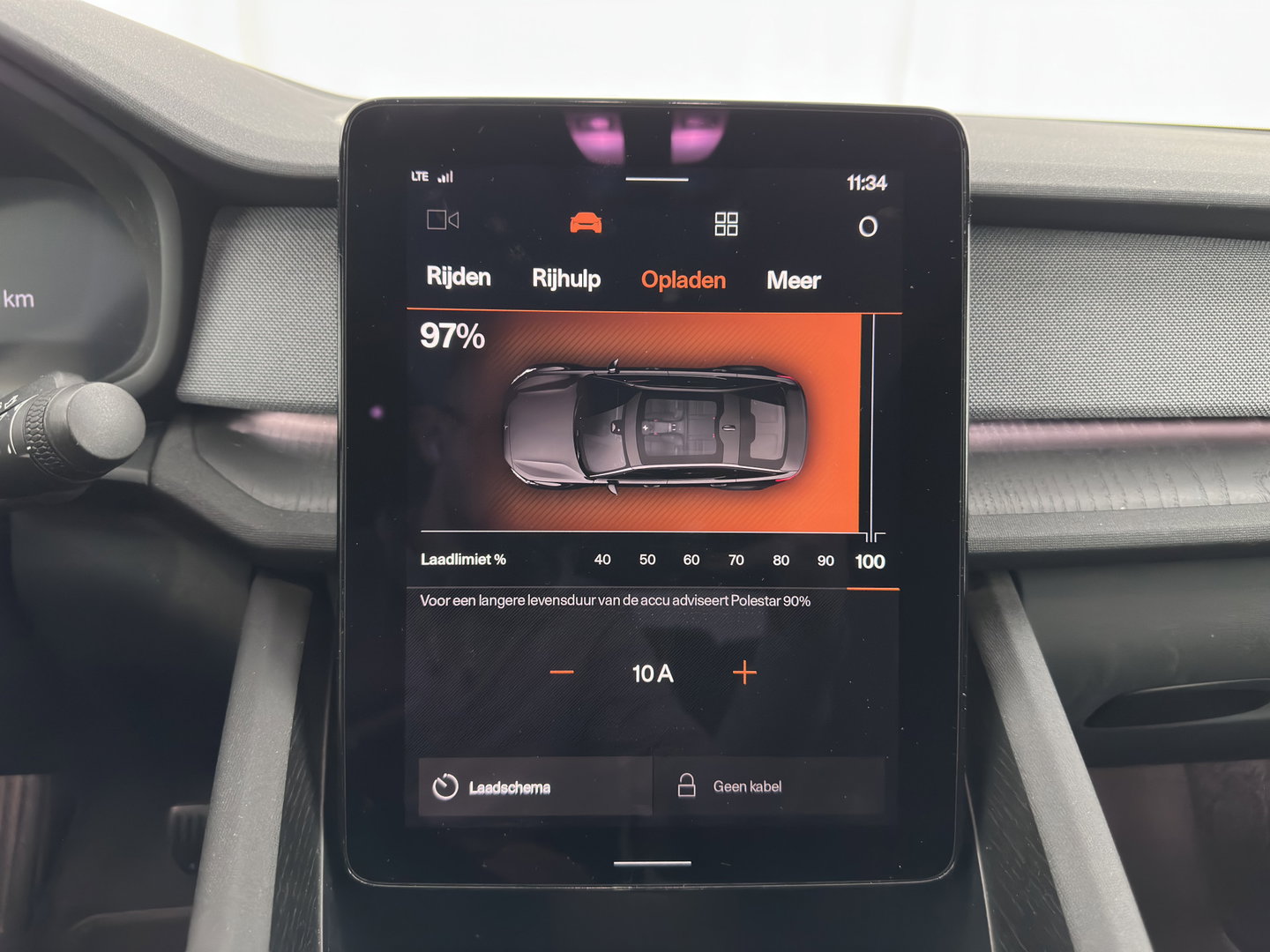Polestar 2 Long Range Dual Motor 78 kWh [ 3-Fase-11kW] {SOH-88%} (INCL-BTW) Aut. *PANO | FULL-LED | MEMORY-PACK | CAMERA | KEYLESS | LANE-ASSIST | DIGI-COCKPIT | CARPLAY | DAB+ | HEATED-COMFORTSEATS | CRUISE | TOWBAR | 20''ALU*