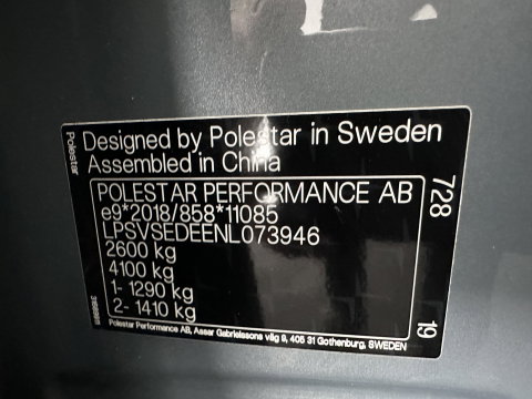 Polestar 2 Long Range Dual Motor 78 kWh [ 3-Fase-11kW] {SOH-88%} (INCL-BTW) Aut. *PANO | FULL-LED | MEMORY-PACK | CAMERA | KEYLESS | LANE-ASSIST | DIGI-COCKPIT | CARPLAY | DAB+ | HEATED-COMFORTSEATS | CRUISE | TOWBAR | 20''ALU*