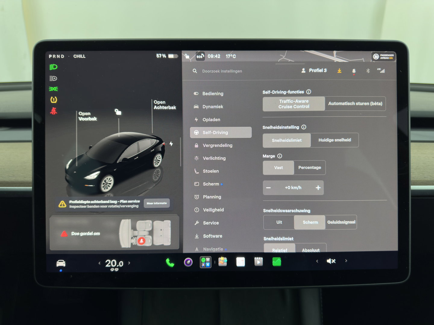 Tesla Model 3 RWD 60 kWh [ 3-Fase-11kW ] {SoH-88%} (INCL-BTW) Aut. *PANO | LEATHER | KEYLESS | FULL-LED | MEMORY-PACK | TOPVIEW | DAB | CARPLAY | DIGI-COCKPIT | LANE-ASSIST | HEATED-COMFORTSEATS | AUTOPILOT | 19"ALU*