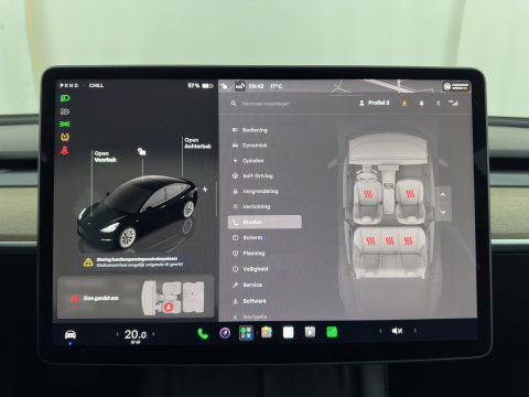 Tesla Model 3 RWD 60 kWh [ 3-Fase-11kW ] {SoH-88%} (INCL-BTW) Aut. *PANO | LEATHER | KEYLESS | FULL-LED | MEMORY-PACK | TOPVIEW | DAB | CARPLAY | DIGI-COCKPIT | LANE-ASSIST | HEATED-COMFORTSEATS | AUTOPILOT | 19"ALU*
