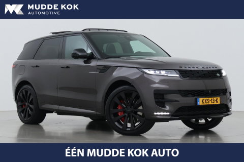 Land Rover Range Rover Sport 3.0 P550e Autobiography PHEV | Performance-voorstoelen | Black Pack | Massage | Meridian Surround | Koelbox | ClearSight | Trekhaak | 23 Inch