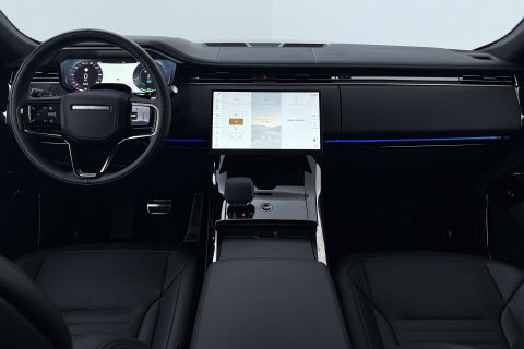 Land Rover Range Rover Sport 3.0 P550e Autobiography PHEV | Performance-voorstoelen | Black Pack | Massage | Meridian Surround | Koelbox | ClearSight | Trekhaak | 23 Inch
