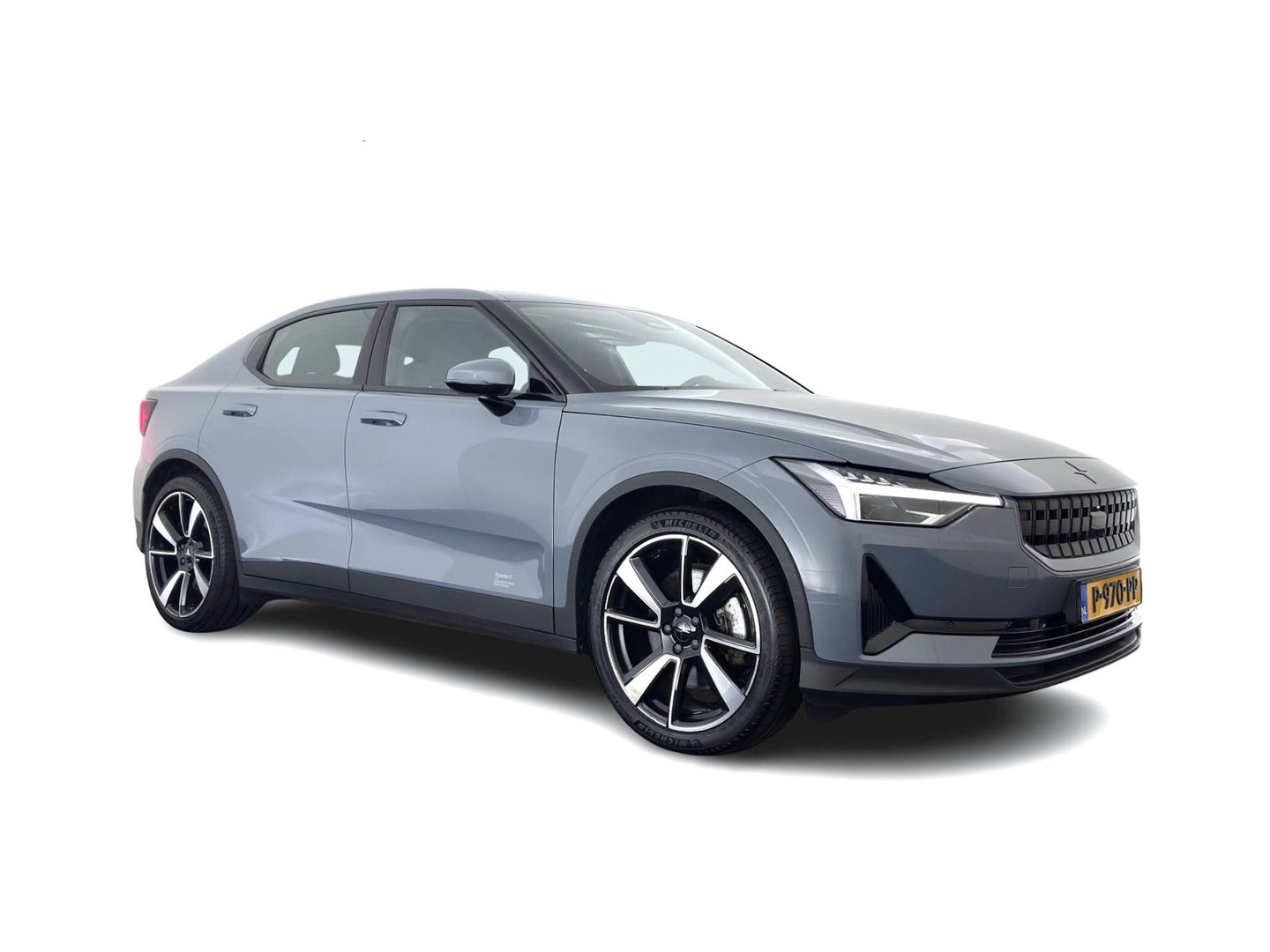 Polestar 2 Long Range Dual Motor 78 kWh [ 3-Fase-11kW] {SOH-88%} (INCL-BTW) Aut. *PANO | FULL-LED | MEMORY-PACK | CAMERA | KEYLESS | LANE-ASSIST | DIGI-COCKPIT | CARPLAY | DAB+ | HEATED-COMFORTSEATS | CRUISE | TOWBAR | 20''ALU*