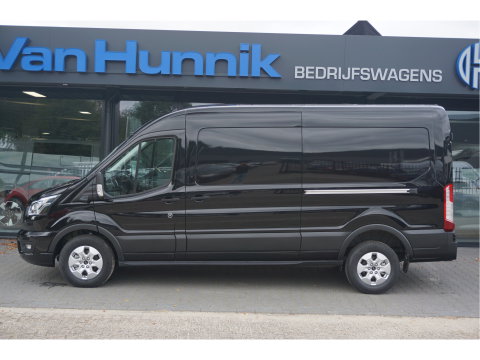 Ford Transit 350L L3H2 Limited AUT-8 165PK BPM VRIJ Navi, Adap. Cruise, 360° Cam, Trekhaak, 2x Schuifdeur!! NR. 303