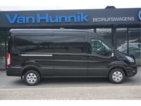 Ford Transit 350L L3H2 Limited AUT-10 RWD 165PK BPM VRIJ 3.5T Trekhaak, Navi, Adap. Cruise, 360° Cam!! NR. A203