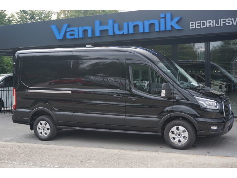 Ford Transit 350L L3H2 Limited AUT-10 RWD 165PK BPM VRIJ 3.5T Trekhaak, Navi, Adap. Cruise, 360° Cam!! NR. A203