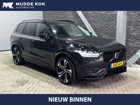 Volvo XC90 T8 Ultimate Dark | Bowers&Wilkins | Luchtvering | Panoramadak | Trekhaak | 360° Camera | Ventilatie+Massage | Head-Up | 22 Inch | ACC