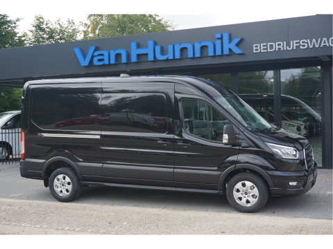 Ford Transit 350L L3H2 Limited AUT-8 165PK BPM VRIJ Navi, Adap. Cruise, 360° Cam, Trekhaak, 2x Schuifdeur!! NR. 203