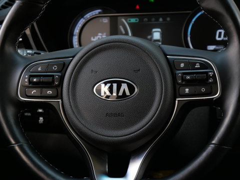 Kia e-Niro 64kWh EXECUTIVELINE/ SCHUIFDAK/ TREKHAAK/ LEER/ SOH 96%