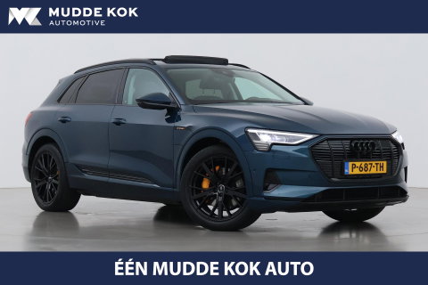 Audi e-tron 55 Quattro Advanced 95 kWh | Luchtvering | Panoramadak | 360° Camera | Trekhaak | Memory | Stoelverwarming | ACC | 21 Inch