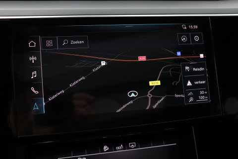 Audi e-tron 55 Quattro Advanced 95 kWh | Luchtvering | Panoramadak | 360° Camera | Trekhaak | Memory | Stoelverwarming | ACC | 21 Inch