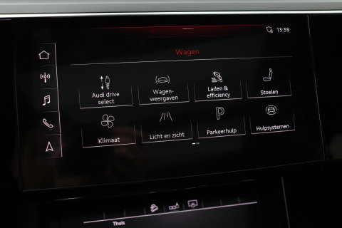 Audi e-tron 55 Quattro Advanced 95 kWh | Luchtvering | Panoramadak | 360° Camera | Trekhaak | Memory | Stoelverwarming | ACC | 21 Inch