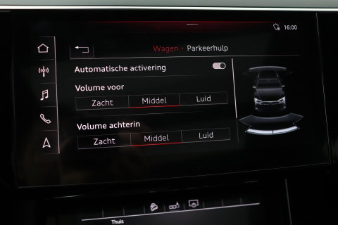 Audi e-tron 55 Quattro Advanced 95 kWh | Luchtvering | Panoramadak | 360° Camera | Trekhaak | Memory | Stoelverwarming | ACC | 21 Inch