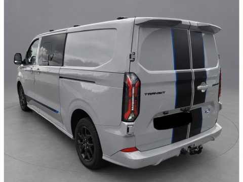 Ford Transit Custom 320 2.0 TDCI L2H1 Sport DC 360 Camera, Adaptieve Cruise, Carplay, LED, 170pk, Elektrische stoel, Stuurverwarming, Stoelverwarming, Sensoren, Uniek!