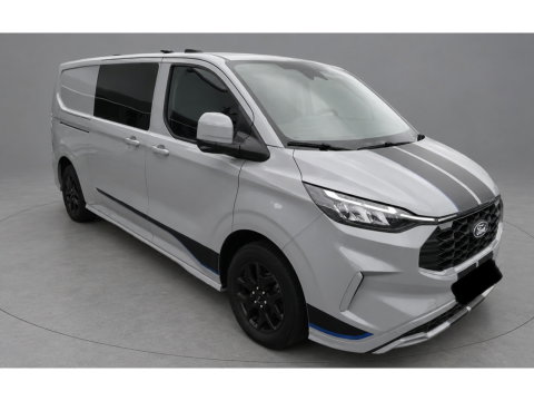 Ford Transit Custom 320 2.0 TDCI L2H1 Sport DC 360 Camera, Adaptieve Cruise, Carplay, LED, 170pk, Elektrische stoel, Stuurverwarming, Stoelverwarming, Sensoren, Uniek!