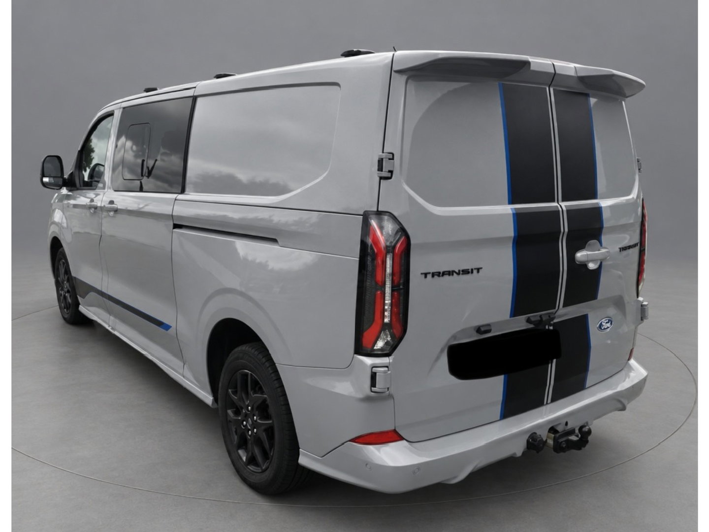 Ford Transit Custom 320 2.0 TDCI L2H1 Sport DC 360 Camera, Adaptieve Cruise, Carplay, LED, 170pk, Elektrische stoel, Stuurverwarming, Stoelverwarming, Sensoren, Uniek!
