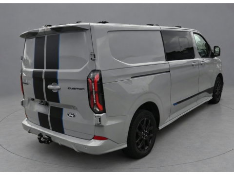 Ford Transit Custom 320 2.0 TDCI L2H1 Sport DC 360 Camera, Adaptieve Cruise, Carplay, LED, 170pk, Elektrische stoel, Stuurverwarming, Stoelverwarming, Sensoren, Uniek!
