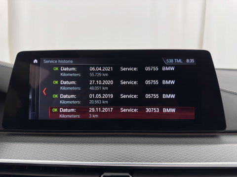 BMW 5 Serie Touring M550d xDrive High Executive (INCL-BTW) Aut. *PANO | HEAD-UP | LEATHER | BOWERS&WILKINS | ADAPTIVE-CRUISE | MASSAGE | TOP-VIEW | FULL-LED | BLIND-SPOT | MEMORY-PACK | DIGI-COCKPIT | HEATED-SPORTSEATS | KEYLESS | DAB+ | 2