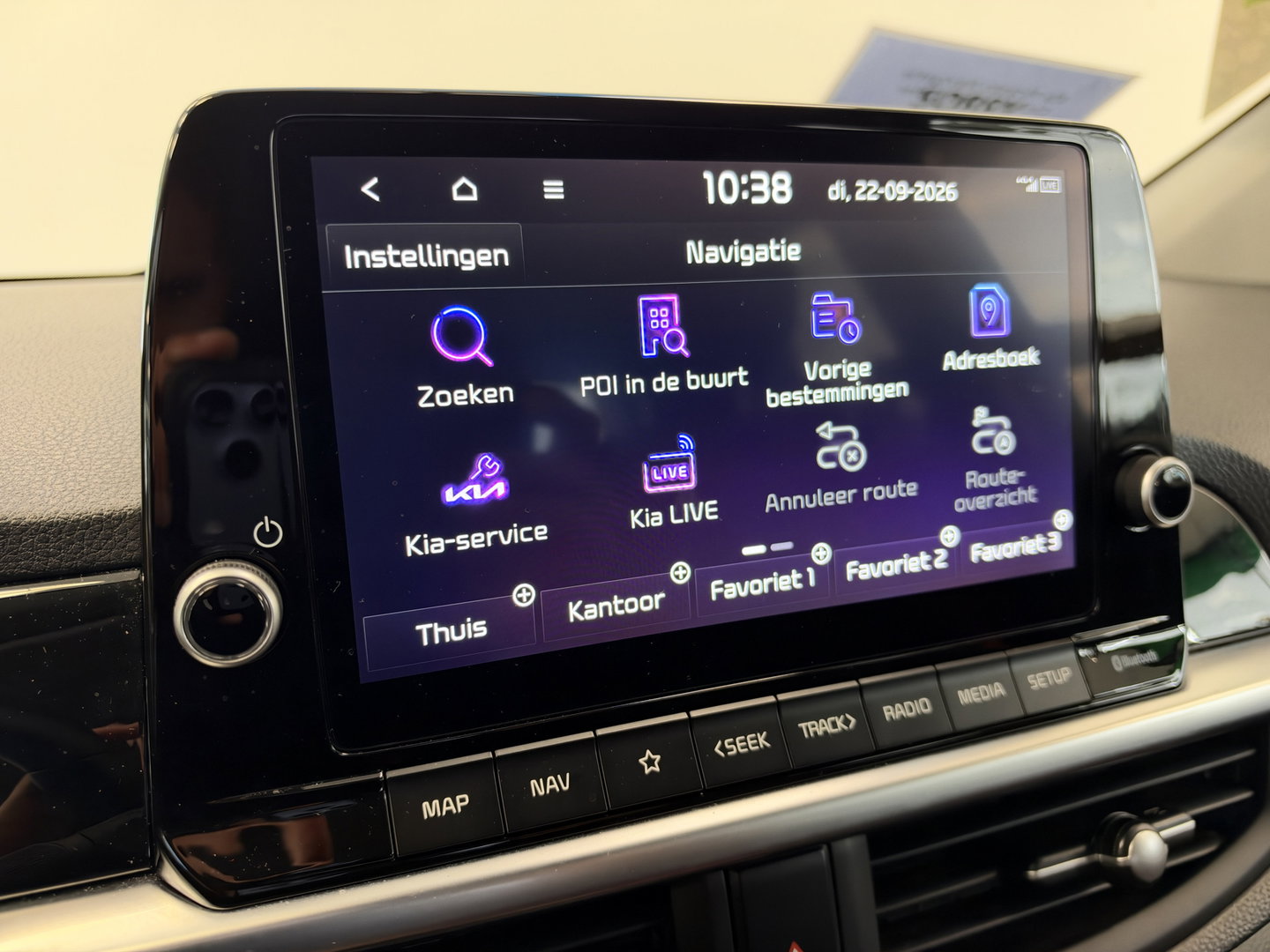 Kia Picanto 1.0 DPi GT-Line Navigatie CruiseControl Leder