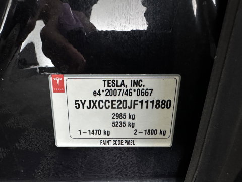 Tesla Model X 75D Base AWD ( 7-Pers. ) [3-Fase-17kW] {SoH-84%} (INCL-BTW) Aut. *PANO | LEATHER | NAVI-FULLMAP | FULL-LED | AIRSUSPENSION | DIGI-COCKPIT | FASTLOADER | KEYLESS | DAB+ | HEATED-SPORTSEATS | PRIVACY-GLASS | AUTOPILOT |  20"ALU*