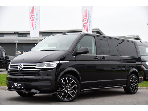 Volkswagen Transporter 2.0 TDI L2H1 32 DC Caravelle Virtual, Adaptieve Cruise, Carplay, LED, 204pk, Stoelverwarming, Clima, Automaat, 2 x Schuifdeur, Multimedia, Uniek!
