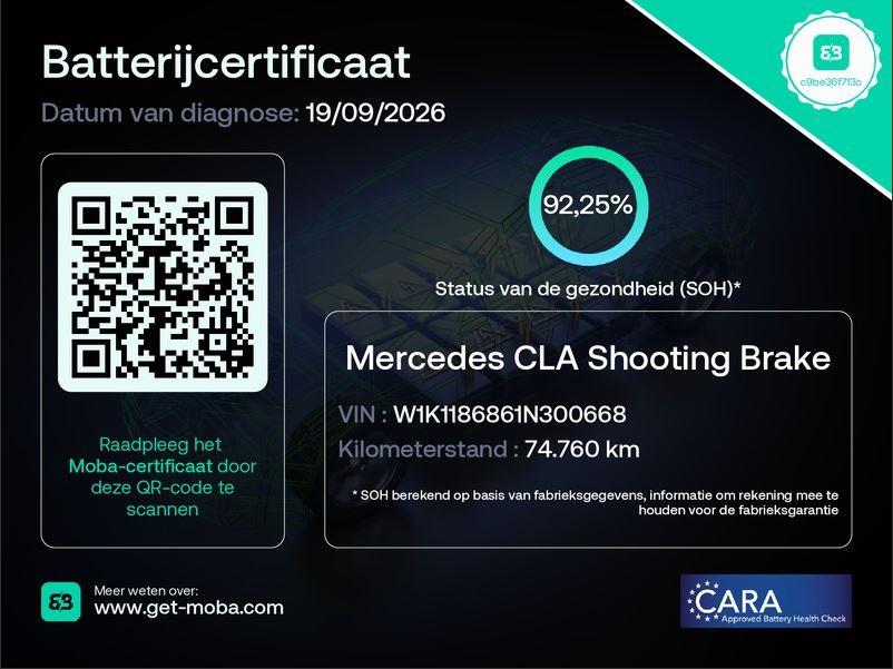 Mercedes-Benz CLA Shooting Brake 250 e Business Solution CARPLAY / TREKHAAK / AMBIENT LIGHTING / CAMERA
