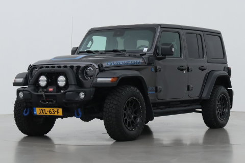 Jeep Wrangler Unlimited 4xe 380 Rubicon | Trekhaak | BLIS | Camera | Keyless Entry | Apple Carplay | ACC