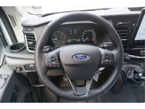 Ford Transit 350L 130PK L4H3 BPM VRIJ!! 12" Sync4 Navi, Trekhaak, Stoel-Stoel!! NR. 438